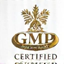 Logo della certificazione GMP (Good Manufacturing Practices)