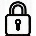 Icona di un lucchetto, simbolo di sicurezza